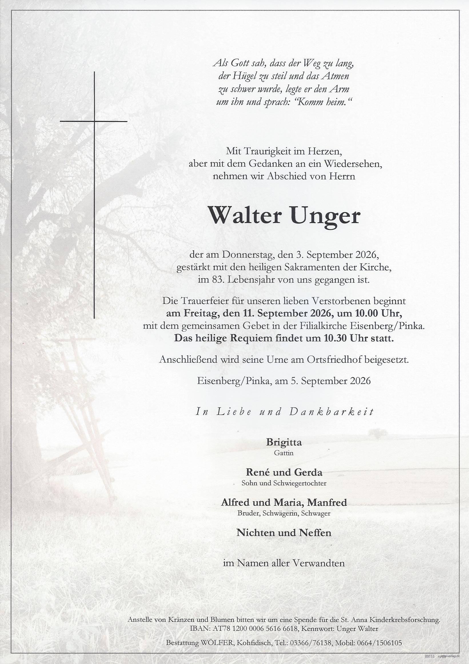 Parte Walter Unger